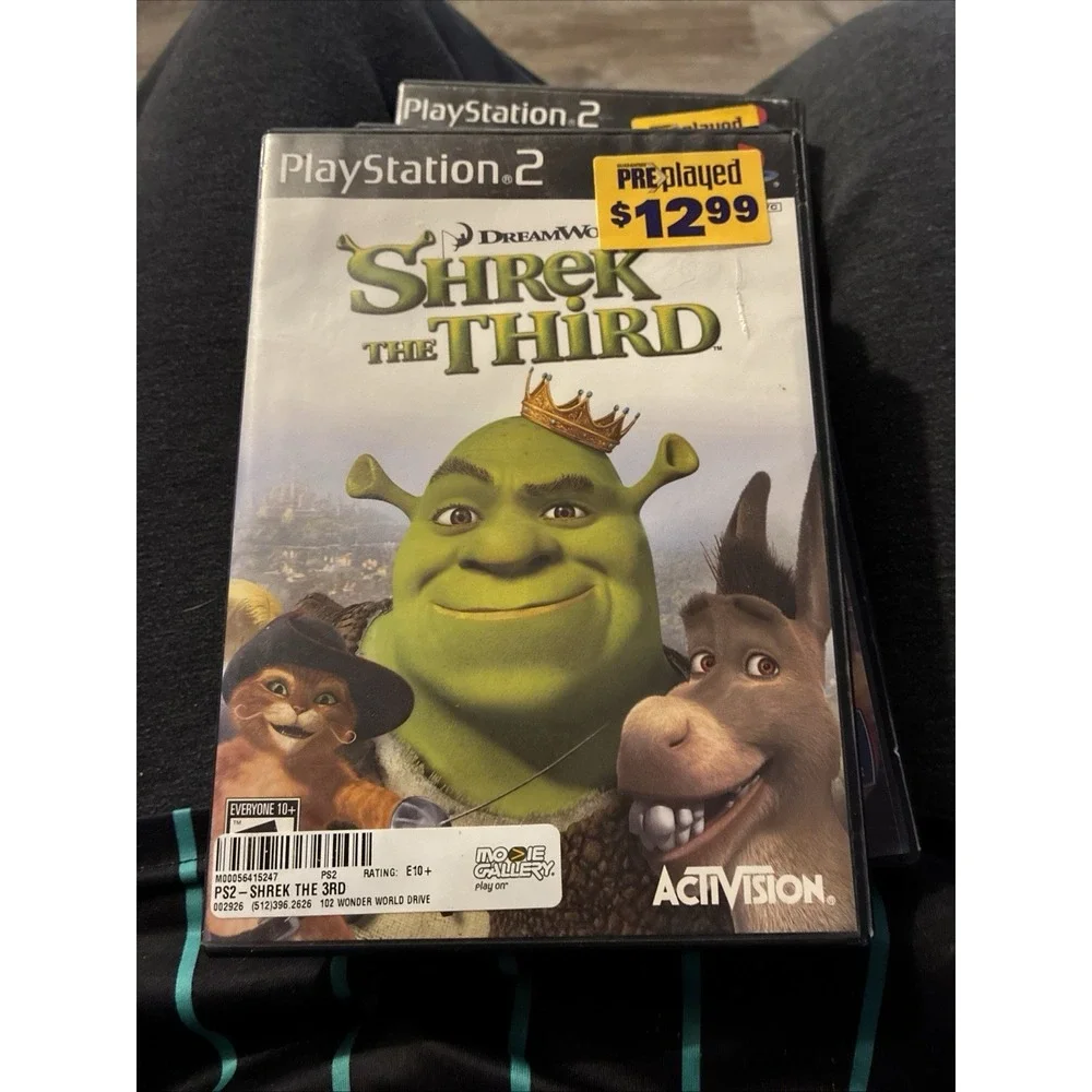 Shrek the Third - PlayStation 2 Tested Working No Book